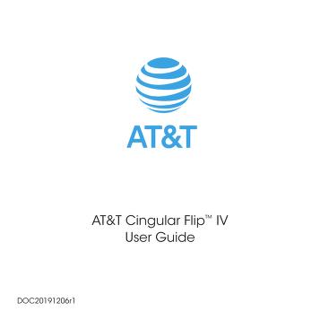 att - cell-phone - Cingular Flip IV - User Guide : Free Download ...
